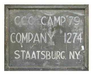 CCC Staatsburg, NY Sign