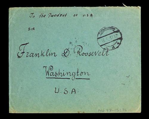 Image courtesy of the Franklin D. Roosevelt Presidential Library and Museum.