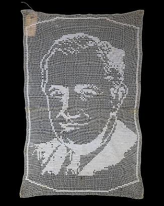 Needlework Portrait of Franklin D. Roosevelt