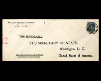 American Consular Service Stamp Cover