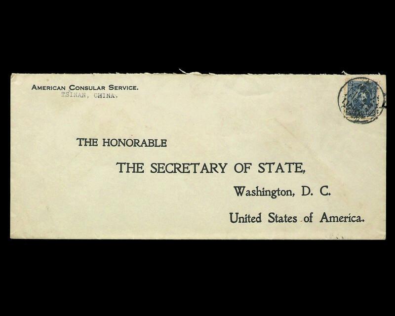 American Consular Service Stamp Cover