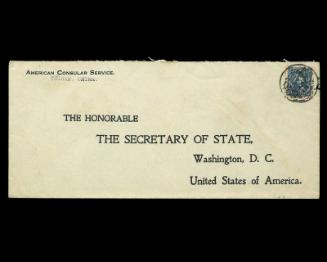American Consular Service Stamp Cover