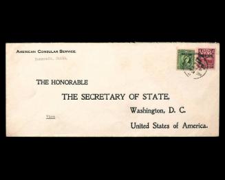 American Consular Service Stamp Cover