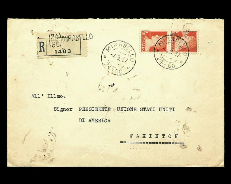 Italian Stamp Cover
