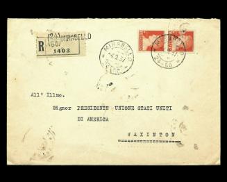 Italian Stamp Cover