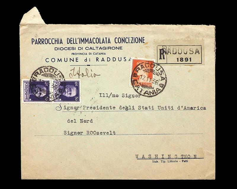 Italian Stamp Cover
