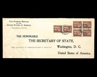 U.S. Foreign Service Stamp Cover