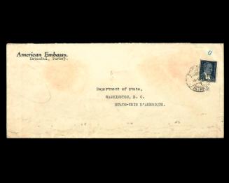 American Embassy Stamp Cover
