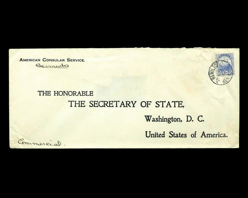 American Consular Service Stamp Cover