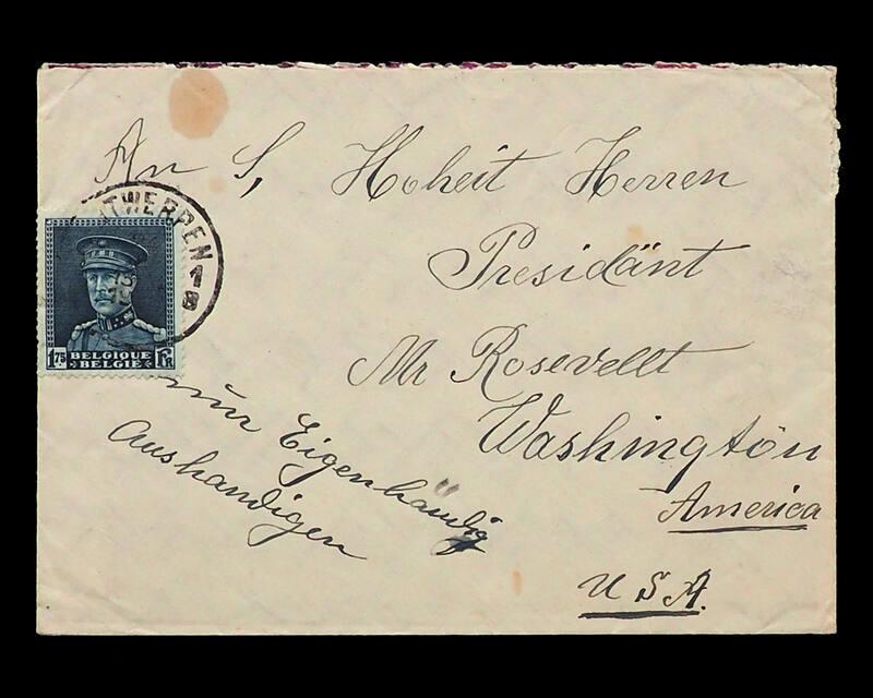 Belgian Stamp Cover
