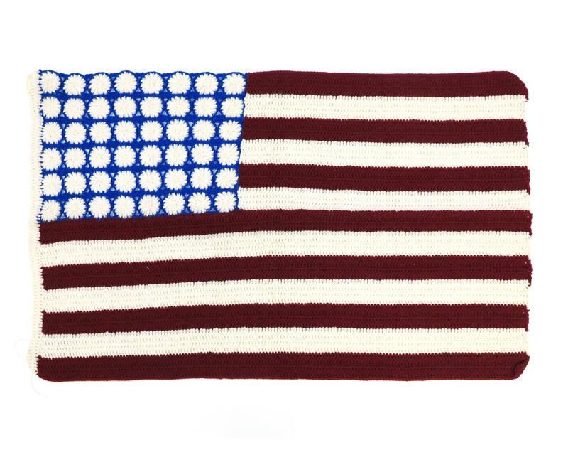 Needlework American Flag