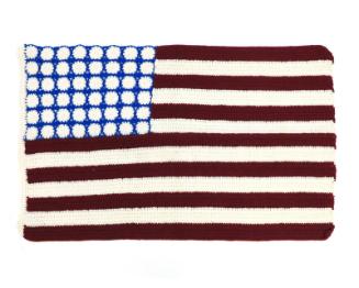 Needlework American Flag