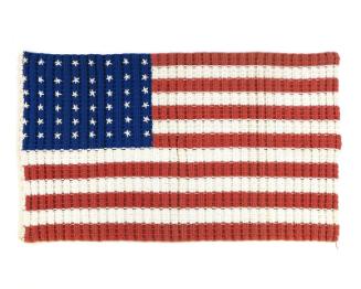 Needlework American Flag