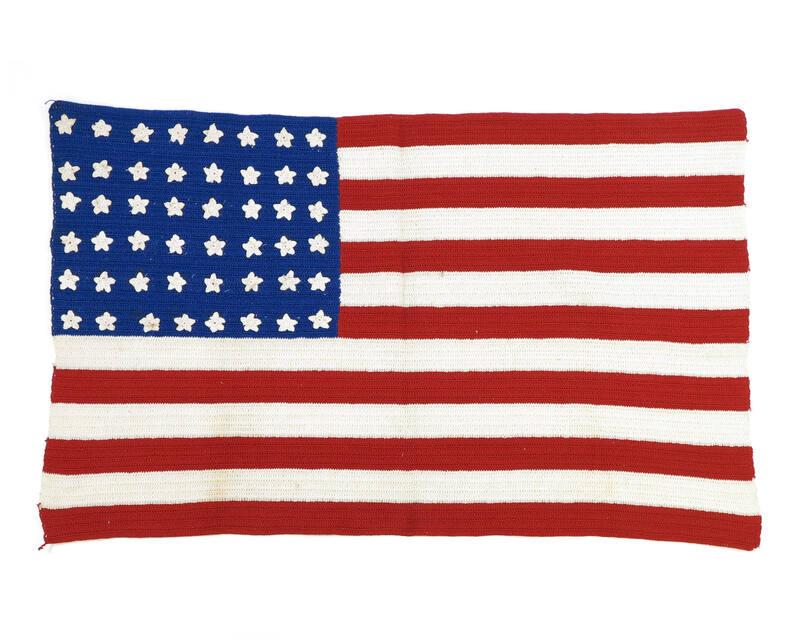 Needlework American Flag