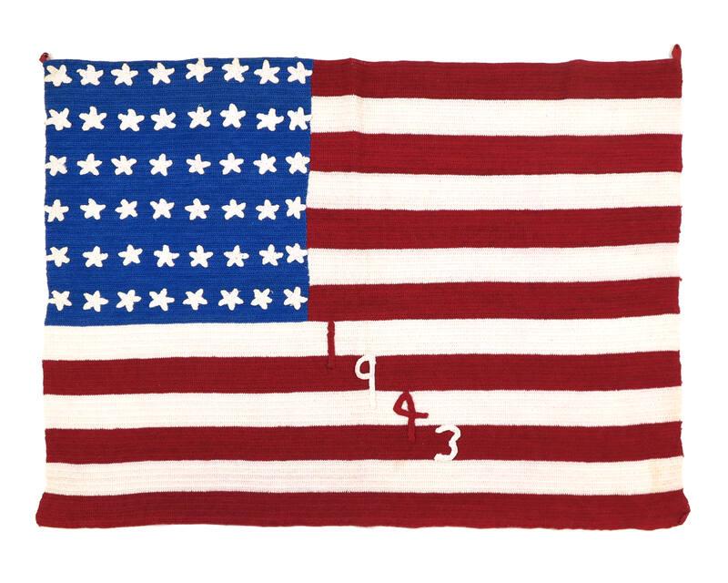 Needlework American Flag