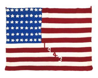 Needlework American Flag
