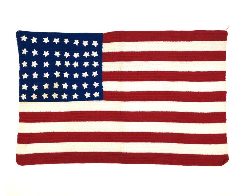 Needlework American Flag