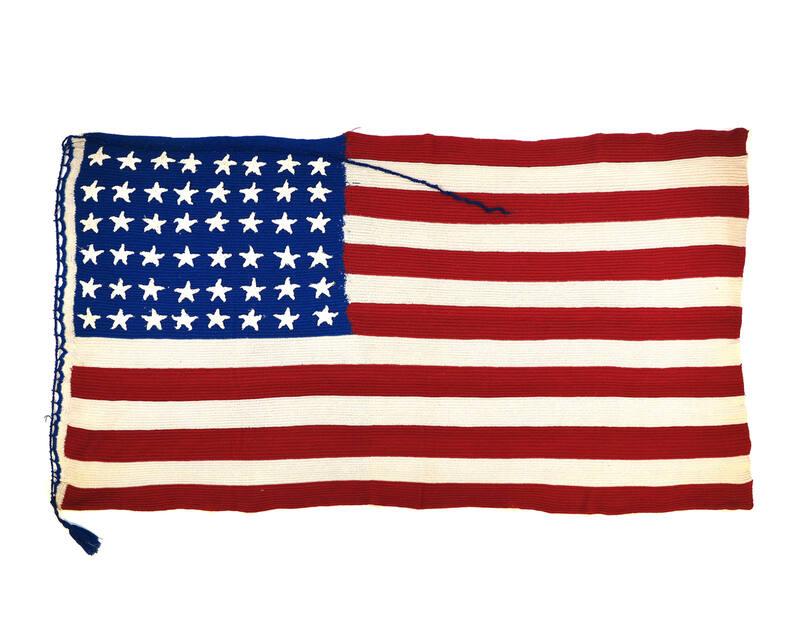 Needlework American Flag