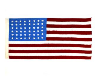 Needlework American Flag