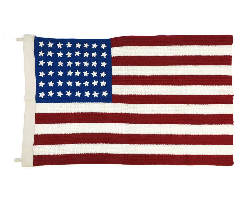 Needlework American Flag