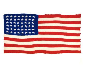 Needlework American Flag