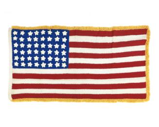 Needlework American Flag