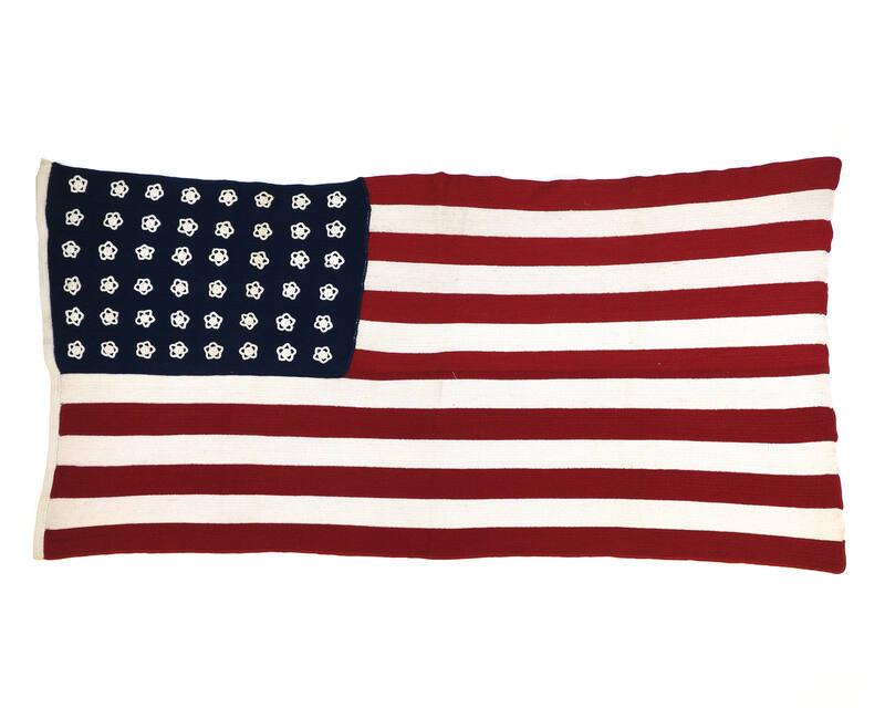 Needlework American Flag