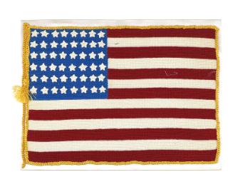 Needlework American Flag
