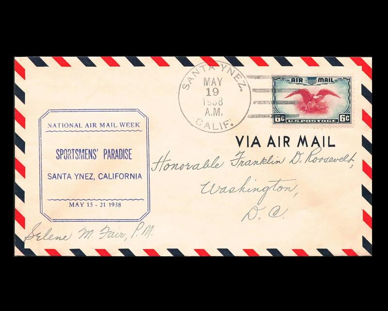 1938 National Air Mail Week U.S. Commemorative Cover