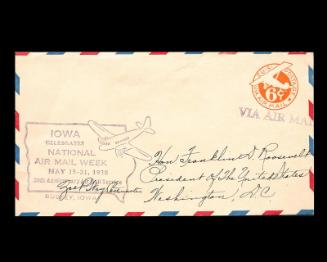 1938 National Air Mail Week U.S. Commemorative Cover