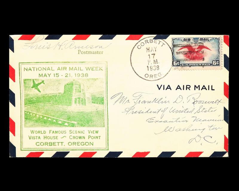 1938 National Air Mail Week U.S. Commemorative Cover