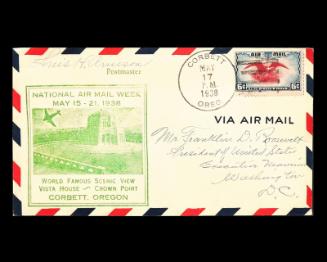 1938 National Air Mail Week U.S. Commemorative Cover