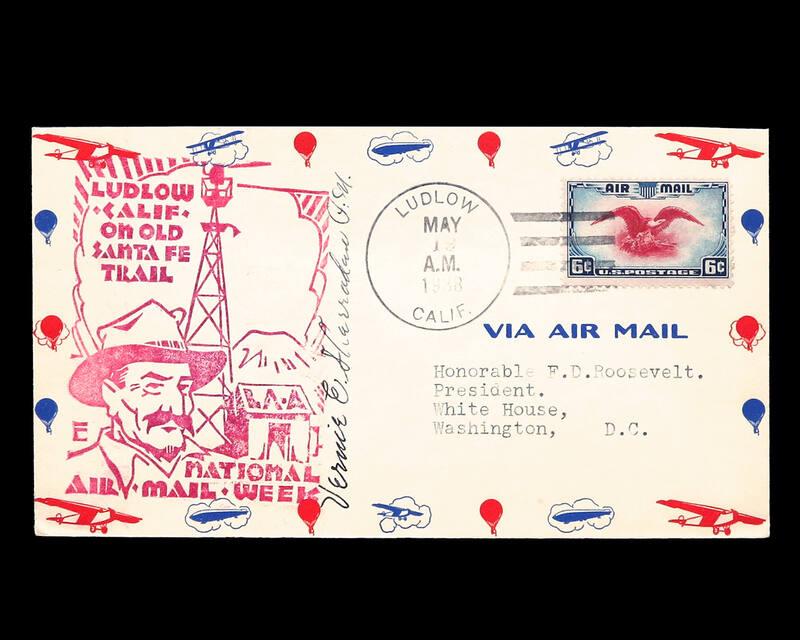 1938 National Air Mail Week U.S. Commemorative Cover