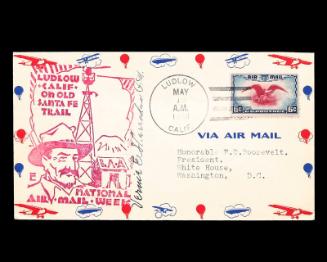 1938 National Air Mail Week U.S. Commemorative Cover
