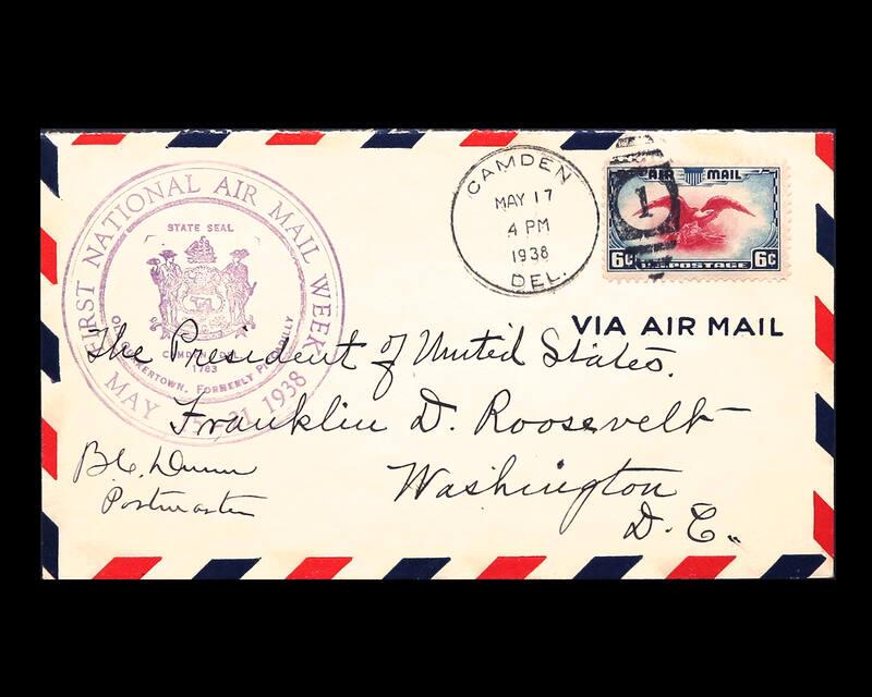 1938 National Air Mail Week U.S. Commemorative Cover