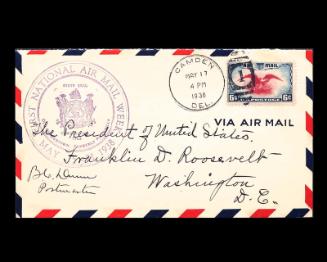 1938 National Air Mail Week U.S. Commemorative Cover