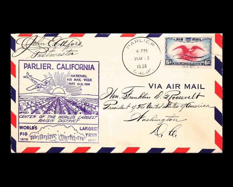 1938 National Air Mail Week U.S. Commemorative Cover