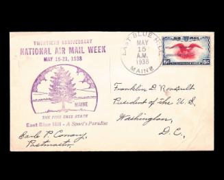 1938 National Air Mail Week U.S. Commemorative Cover