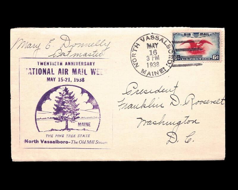 1938 National Air Mail Week U.S. Commemorative Cover