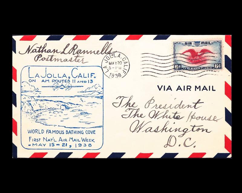 1938 National Air Mail Week U.S. Commemorative Cover