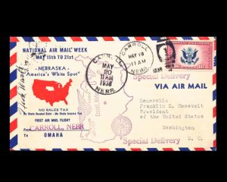 1938 National Air Mail Week U.S. Commemorative Cover
