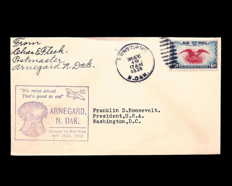 1938 National Air Mail Week U.S. Commemorative Cover