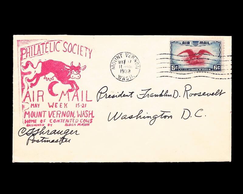 1938 National Air Mail Week U.S. Commemorative Cover