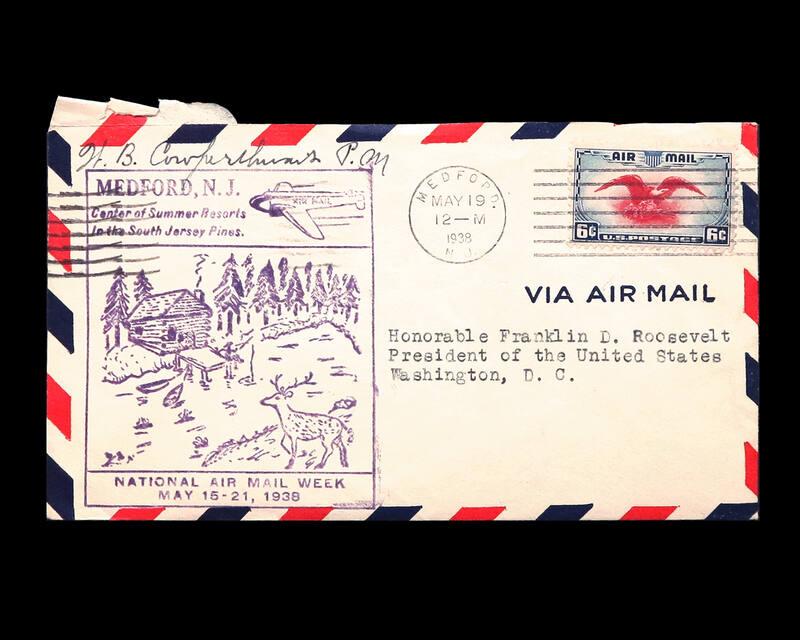 1938 National Air Mail Week U.S. Commemorative Cover