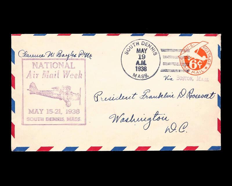 1938 National Air Mail Week U.S. Commemorative Cover