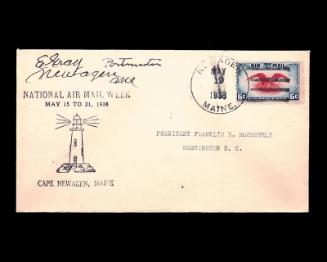 1938 National Air Mail Week U.S. Commemorative Cover