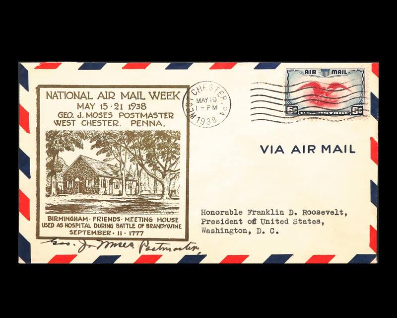 1938 National Air Mail Week U.S. Commemorative Cover