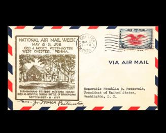 1938 National Air Mail Week U.S. Commemorative Cover
