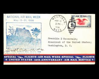 1938 National Air Mail Week U.S. Commemorative Cover