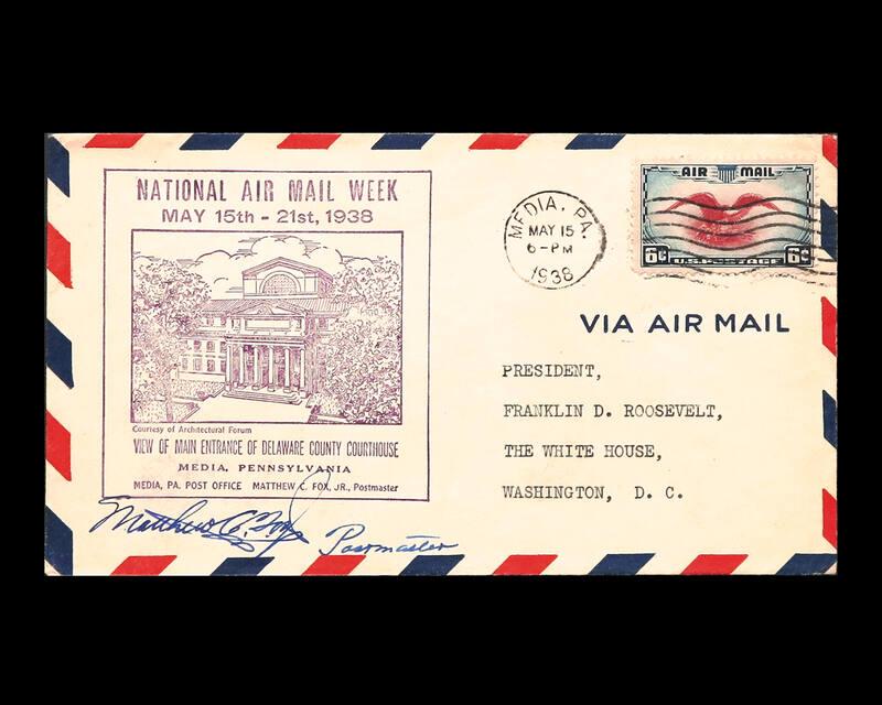 1938 National Air Mail Week U.S. Commemorative Cover